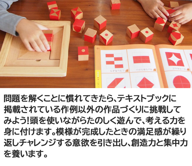あす楽対応！【RP】脳活キューブ [ エド・インター 知育玩具 知育グッズ 教育玩具 3歳 トレーニングトイ 木製 天然木 木のおもちゃ 絵合わせ 模様合わせ 積み木 つみき 男の子 女の子 ベビー キッズ 誕生日 クリスマス 子供の日 お家にいよう グッズ ]