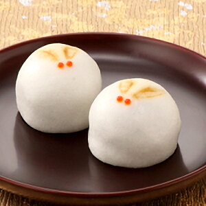 秋限定 和菓子 月のうさぎ 5個入お月見 お菓子 うさぎ 団子 饅頭 敬老の日 ギフト 彩雲堂