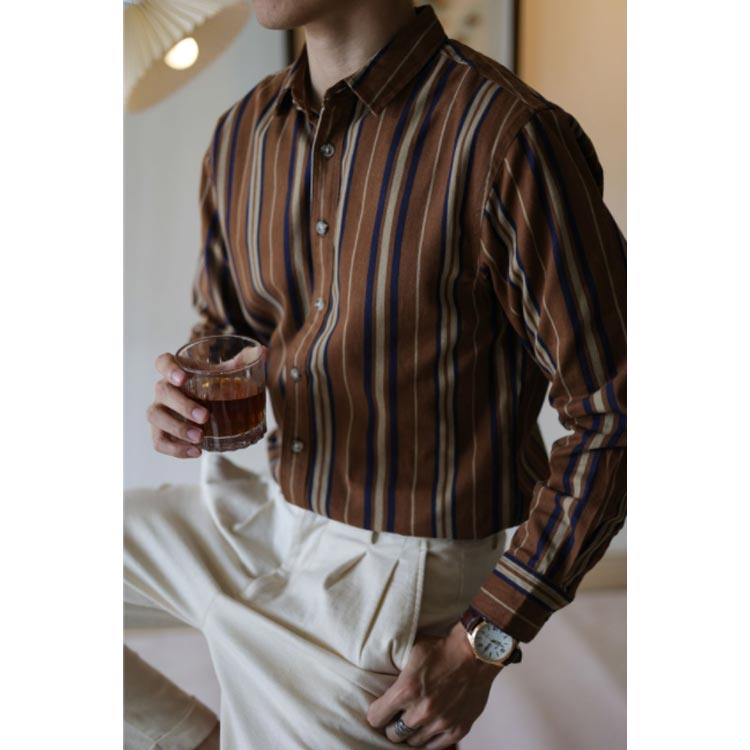 シャツ メンズ メンズシャツ メンズ 長袖シャツ ビジネス 形態安定 ボタンダウンシャツ Yシャツ ビジネスシャツ 長袖ワイシャツ ストラップ ビジネス 春服 秋服 シニア 紳士 ストライプシャツ カジュアルシャツ トップス 長袖 大きいサイズ 通勤 通学 ゆったり 送料無料