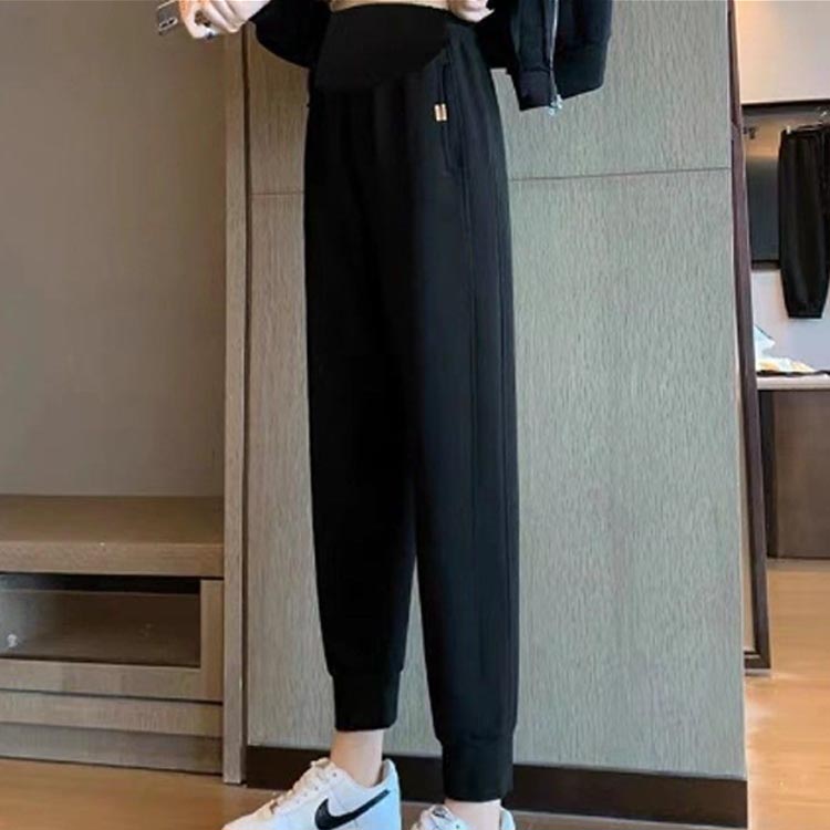 テーパードパンツ ジョガーパンツ レディース マタニティ パンツ スウェットパンツ 秋冬 春 大きいサイズ ゆったり マタニティパンツ 伸縮性 妊婦 レディースパンツ 長ズボン 無地 ボトムス ストレッチ 動きやすい オフィス 送料無料