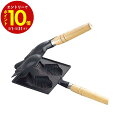 【エントリーでP10倍】 たい焼器 家庭用 一丁焼き たい焼き 一匹 鋳物 鉄分補給 カフェ パーティー キャンプ アウトドア たい焼き機 キッチン 調理道具