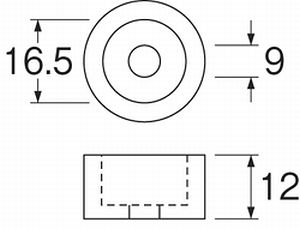 SANEI　品番：PP43-47　ロータンク連結パッキン　サンエイ・三栄水栓製作所