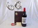 還暦シルバーバルーン60贈り物セット GOODWINe カベルネ&シラーズ 赤750ml(オーストラリア) メッセージカード付