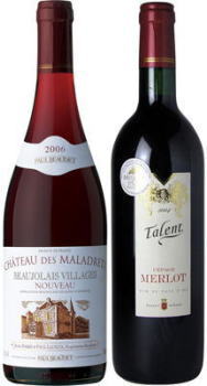 ボジョレー・ヌーヴォー2006と金賞受賞ワインの3,000円セット♪　【0610p＿3,000円】