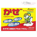 カイゲン感冒カプセル「プラス」12カプセル 胃にやさしい 生薬配合【指定第2類医薬品】送料無料
