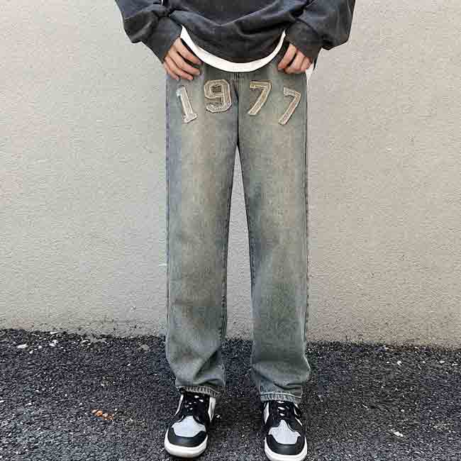 Rakuten - 【デニム・パンツ】ジーンズ メンズ デニムパンツ バイクパンツ ストレート 個性