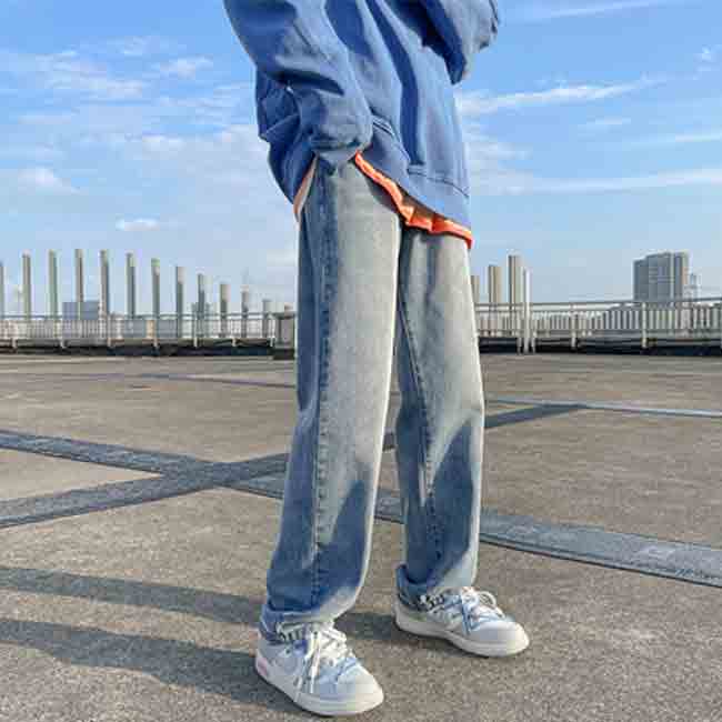 Rakuten - 【デニム・パンツ】ジーンズ メンズ デニムパンツ バイクパンツ ストレート 個性