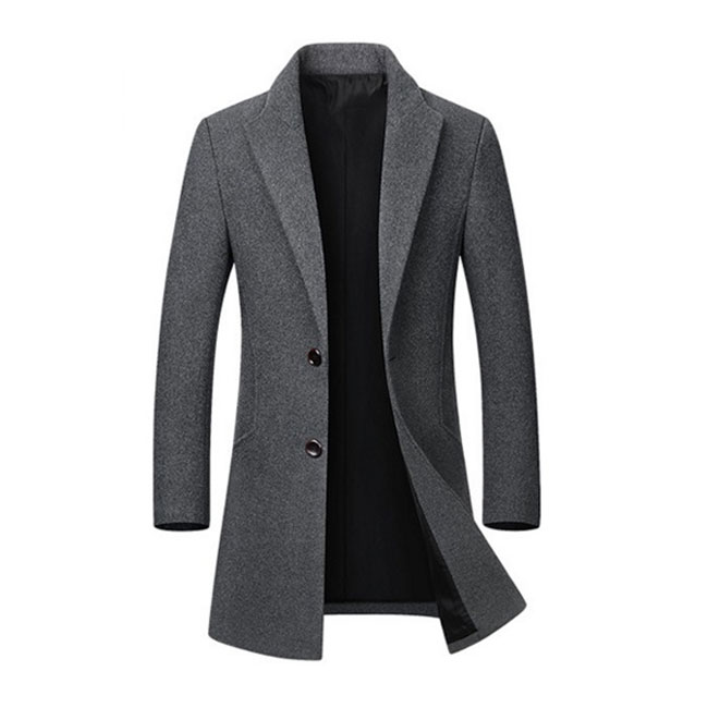 Rakuten - 【ジャケット・アウター】秋冬 新品 メンズ ウール ラシャコート ビジネスコート 開襟 チェスターコート 細身 スリム