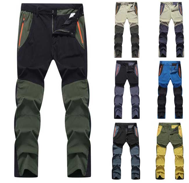 【アウトドアウェア】メンズ登山パンツ 美品トレッキング 登山 キャンプ 速乾撥水
