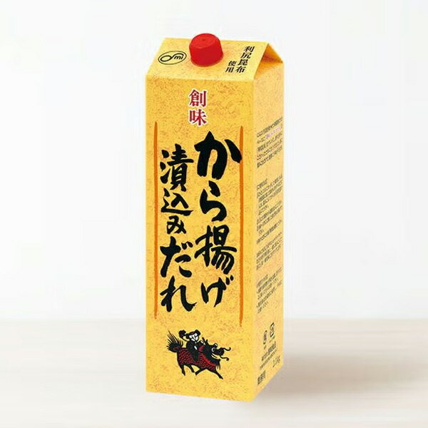 にんにく・生姜を効かせた和風醤油だれをベースに、創味シャンタンデラックスと利尻昆布をブレンドし、香りと旨みにこだわった、から揚げ専用漬け込みだれです。【使用方法】ひと口大に切った鶏肉に約10％加えて揉みこみ、10分程度漬け込んでから粉をつけて揚げてください。　【内容量：2．1kg／普通便】【品番:bab03136】にんにく・生姜を効かせた和風醤油だれをベースに、創味シャンタンデラックスと利尻昆布をブレンドし、香りと旨みにこだわった、から揚げ専用漬け込みだれです。【使用方法】ひと口大に切った鶏肉に約10％加えて揉みこみ、10分程度漬け込んでから粉をつけて揚げてください。　商品番号bab03136原材料醤油（国内製造）、砂糖、食塩、たん白加水分解物、ガーリックペースト、生姜、醗酵調味料、香辛料、中華調味料、昆布粉末／調味料（アミノ酸等）、増粘剤（キサンタンガム）、（一部に小麦・乳成分・牛肉・ごま・ゼラチン・大豆・鶏肉・豚肉を含む）内容量2.1kg配送方法普通便でのお届けとなります。
