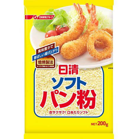 衣がサクサクとしていながらも、ソフトで軽く、口どけのよい食感が楽しめます。とんかつ、コロッケだけでなく、水気の多いえび、貝、野菜のフライも手軽に上手に揚げることができます。ハンバーグ、グラタンなどの料理にもご利用いただけます。【品番:bcb00718】1袋からの販売です衣がサクサクとしていながらも、ソフトで軽く、口どけのよい食感が楽しめます。とんかつ、コロッケだけでなく、水気の多いえび、貝、野菜のフライも手軽に上手に揚げることができます。ハンバーグ、グラタンなどの料理にもご利用いただけます。商品番号bcb00718内容量200g製造者日清配送方法普通便でのお届けとなります。