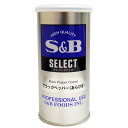 ≪スーパーセール限定特売≫S&B エスビー ブラックペッパー あらびき S缶 100g