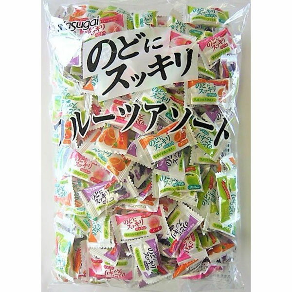 楽天食品のネットスーパー・さんきん春日井 のどにスッキ リフルーツアソート 1kg（個装紙込）
