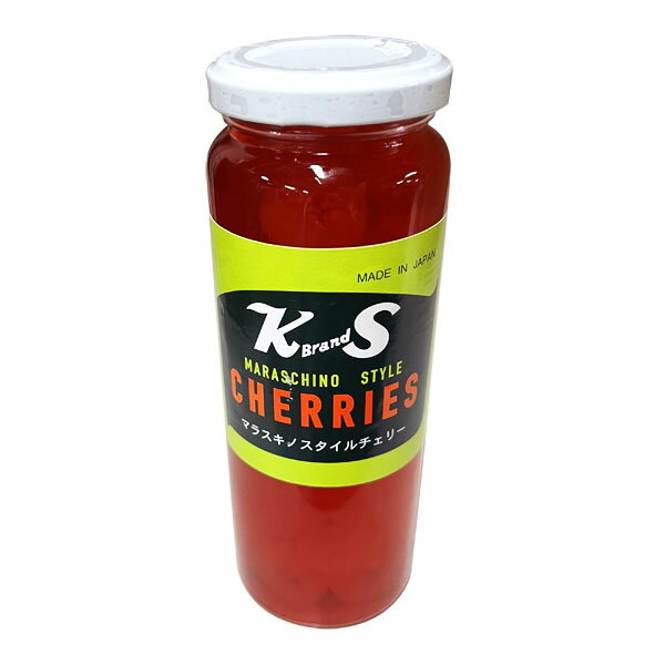 紀州食品 KS マラスキーノスタイルチェリー 220g 瓶