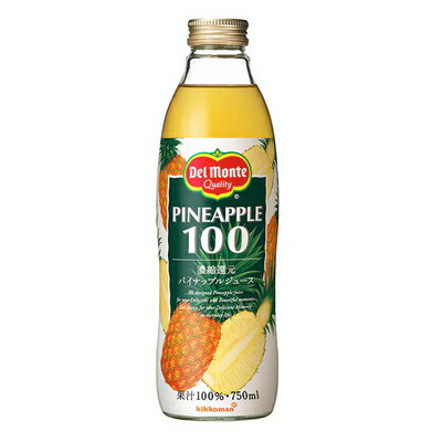 Pineapple - デルモンテ パイナップルジュース 750ml ビン