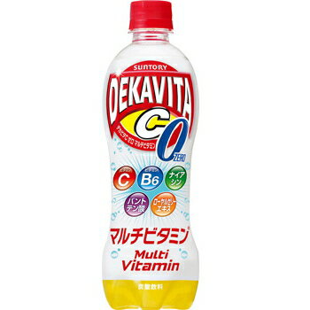 Rakuten - サントリー デカビタC ゼロ マルチビタミン ペット500ml1箱24本