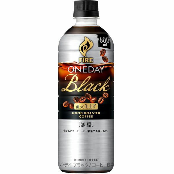 乐天商城 - キリン ファイア ワンデイ ブラック 600ml 1箱24本