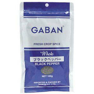 ギャバン GABAN ブラックペッパー ホール 100g