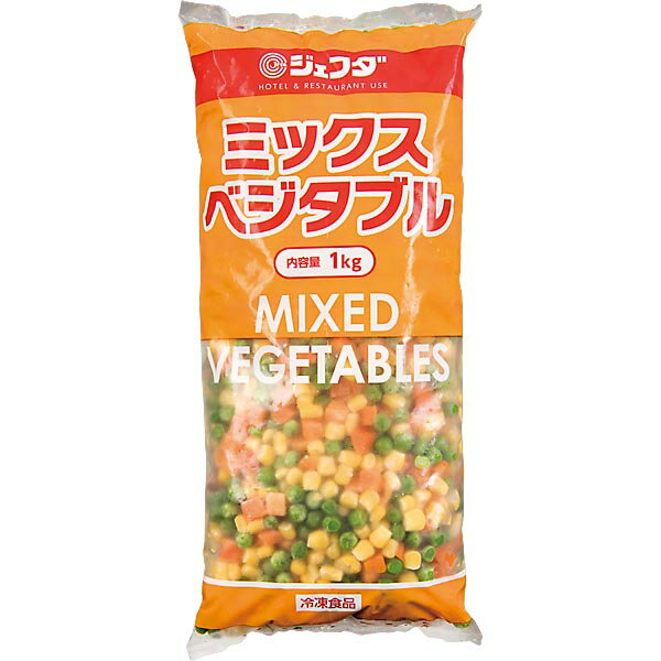 ≪スーパーセール限定特売≫JFDA ジェフダ 冷凍 ミックスベジタブル 1kg