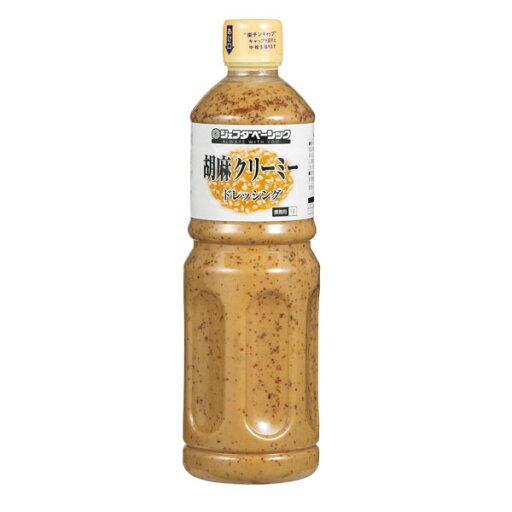 胡麻クリーミードレッシング 1L JFDA ジェフダ 胡麻クリーミードレッシング 1L JFDA ジェフダ