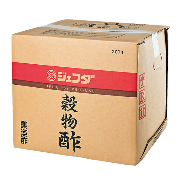 JEDA 穀物酢 20L 箱 ジェフダ