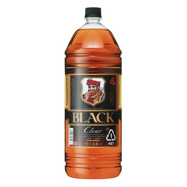 ニッカ ブラックニッカクリア ブレンド ウイスキー 4L