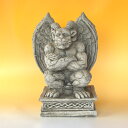 石像 デビル エクステリア ゴシック グロテスク 悪魔 魔除け ガーデニング 庭 ヨーロッパ 庭 アンティーク スタチュー 置物 オブジェ ヨーロピアン