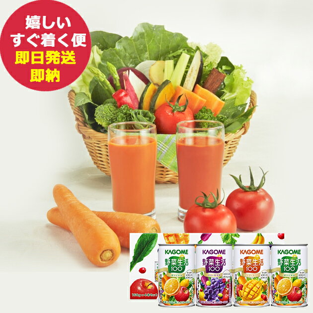 カゴメ 野菜生活 4本セット YS-KH 野菜生活100 (あす楽) (賞味期限:2024.11.2) 【のし包装可】 xSSN _