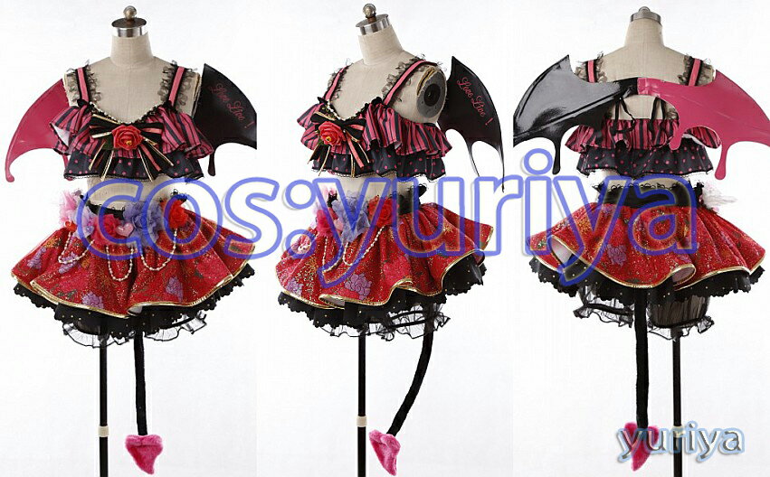 ラブライブ！love live!小悪魔編 星空 凜★コスプレ衣装