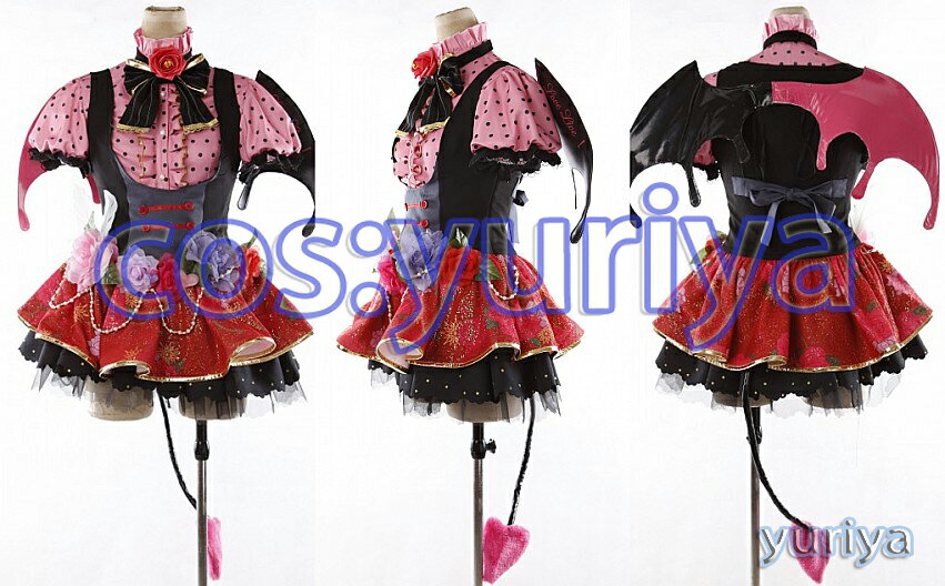 ラブライブ！love live!小悪魔編 園田 海未★コスプレ衣装