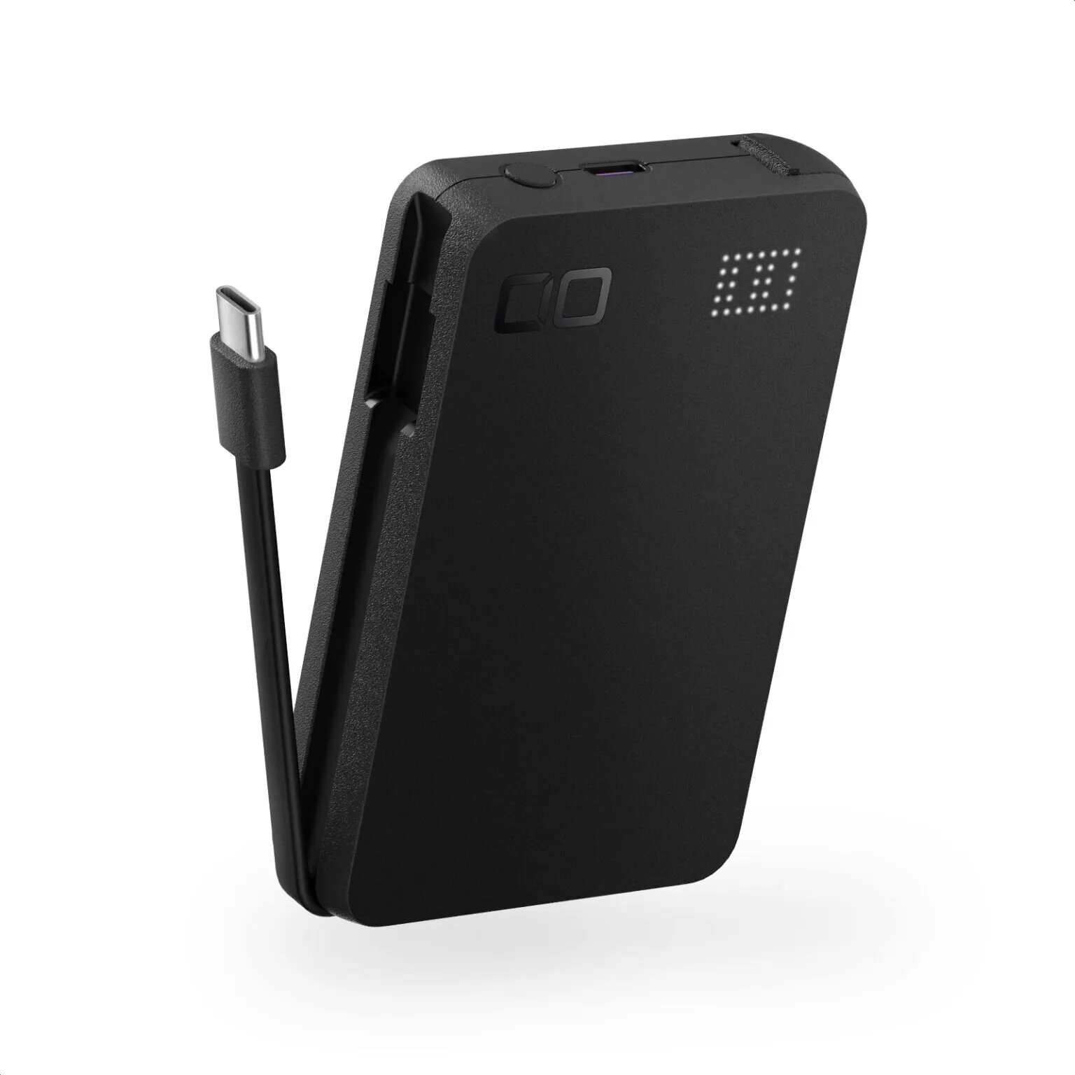 楽天市場】CIO Qi2 モバイルバッテリー タイプC ケーブル内蔵