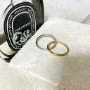 リング ミックスカラー デザインリング ディスクリング 立体感 2連リング ステンレス コンビカラー 個性的アイテム 真鍮 式 行事 学校 大人かわいい デイリー プレゼント ギフト