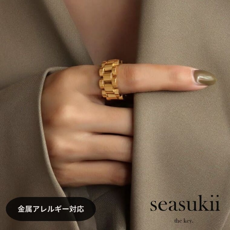 【12/4 20:00~全品50％OFFクーポンあり】リング 指輪 ステンレスリング 11号 ボリュームリング 幅広リング ステンレス デザインリング モード 人差し指 韓国アクセサリー プレゼント ギフト 20代 30代 40代 50代 ママコーデ