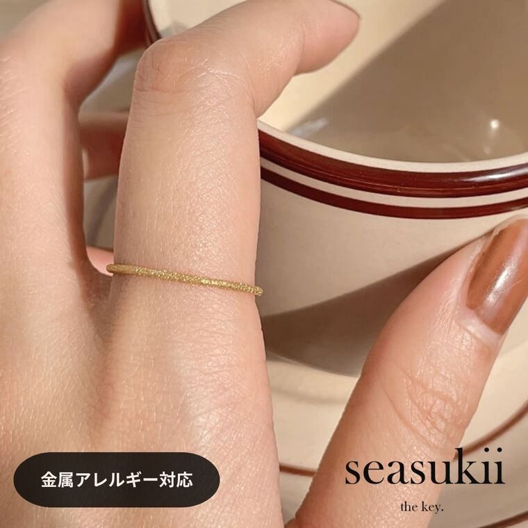 【12/4 20:00~全品50％OFFクーポンあり】リング 金属アレルギー対応 マット ラインリング ステンレスリング 華奢リング リング 指輪 マット加工 ラインリング シンプルデザイン デザインリング 韓国アクセサリー プレゼント ギフト