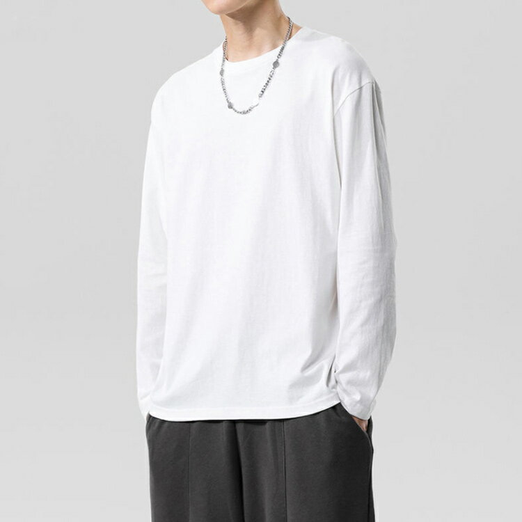 長袖tシャツ メンズ ロンt トップス カット...の紹介画像2