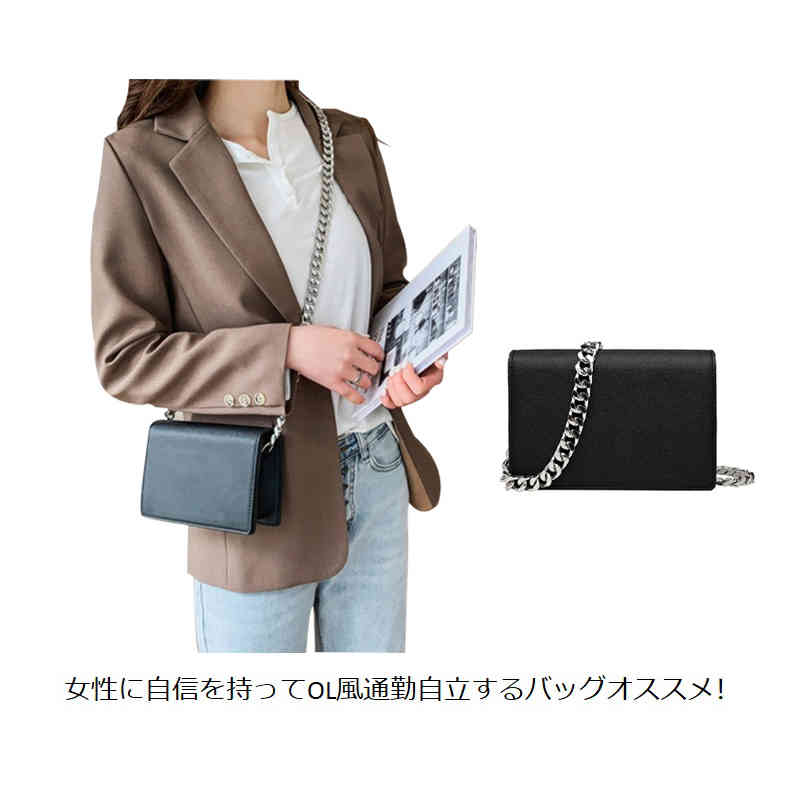 ハンドバッグ レディース ミニバッグ ショルダー カバン PU革 チェーン 女性用 メッセンジャーバッグ ..