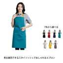エプロン レディース メンズ キャンバス 首掛け 帆布 無地 シンプル 透けない 丈夫 業務用 家庭用 作業用 保育士 ワーク 料理教室 レストラン 飲食店 キ...