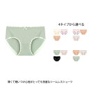 下着 パンツ 3枚セット ショーツ アイスシルク 薄い 軽い ひんやり 涼感 サラサラ シームレス レディース ショーツ(4)