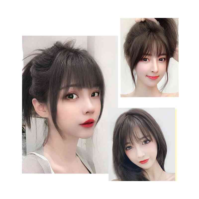 自然 前髪ウィッグ 女性用 部分ウィッグ ウィッグ つけ毛 和装 ぱっつん 前髪ウィッグ ヘア 自然 ハロウィン コスプレ