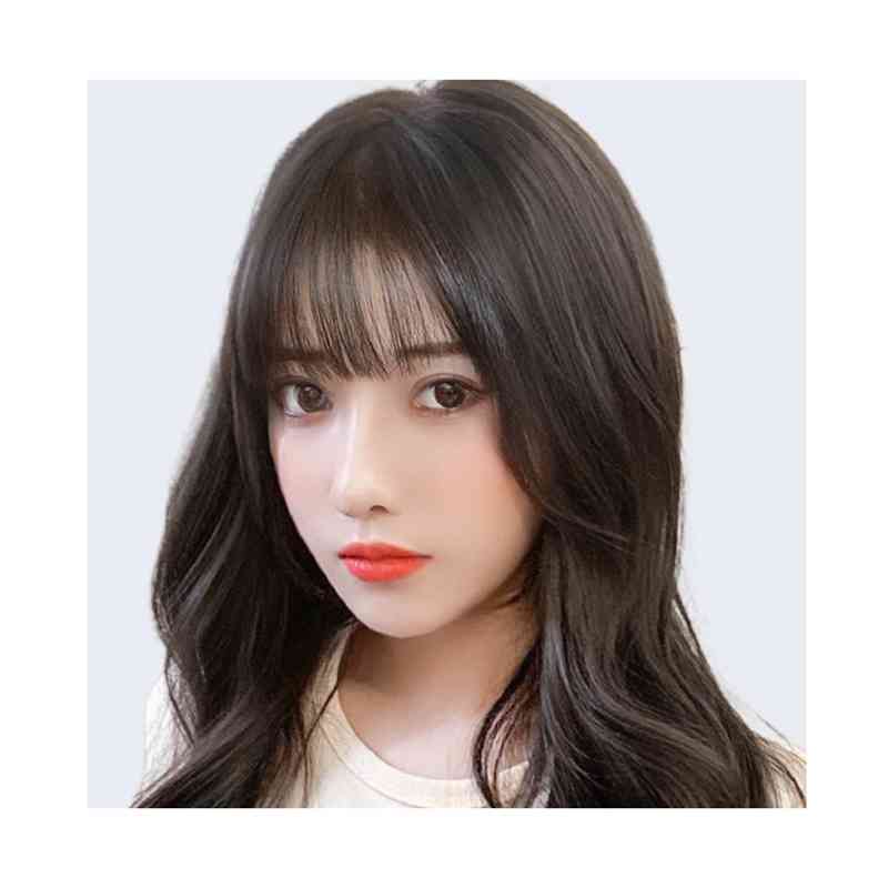 自然 前髪ウィッグ 女性用 部分ウィッグ ウィッグ つけ毛 和装 ぱっつん 前髪ウィッグ ヘア 自然 ハロウィン コスプレ