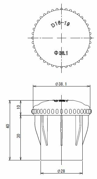 ������10��OFF��Ŵ�ڥ���å� �� D16-19 ��38.1 �� �դ� �ե� ���� �ץ饹���å� ���۸��� ����