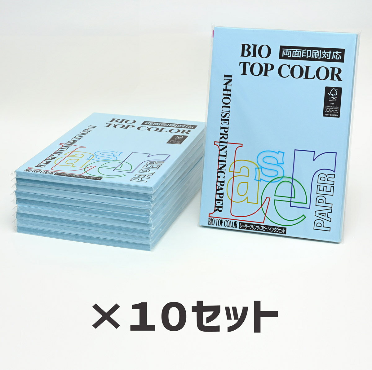 10Zbgb ɓ oCIgbvJ[BT132 ACXu[ 80g 1100Itoya mondi BIO TOP COLOR