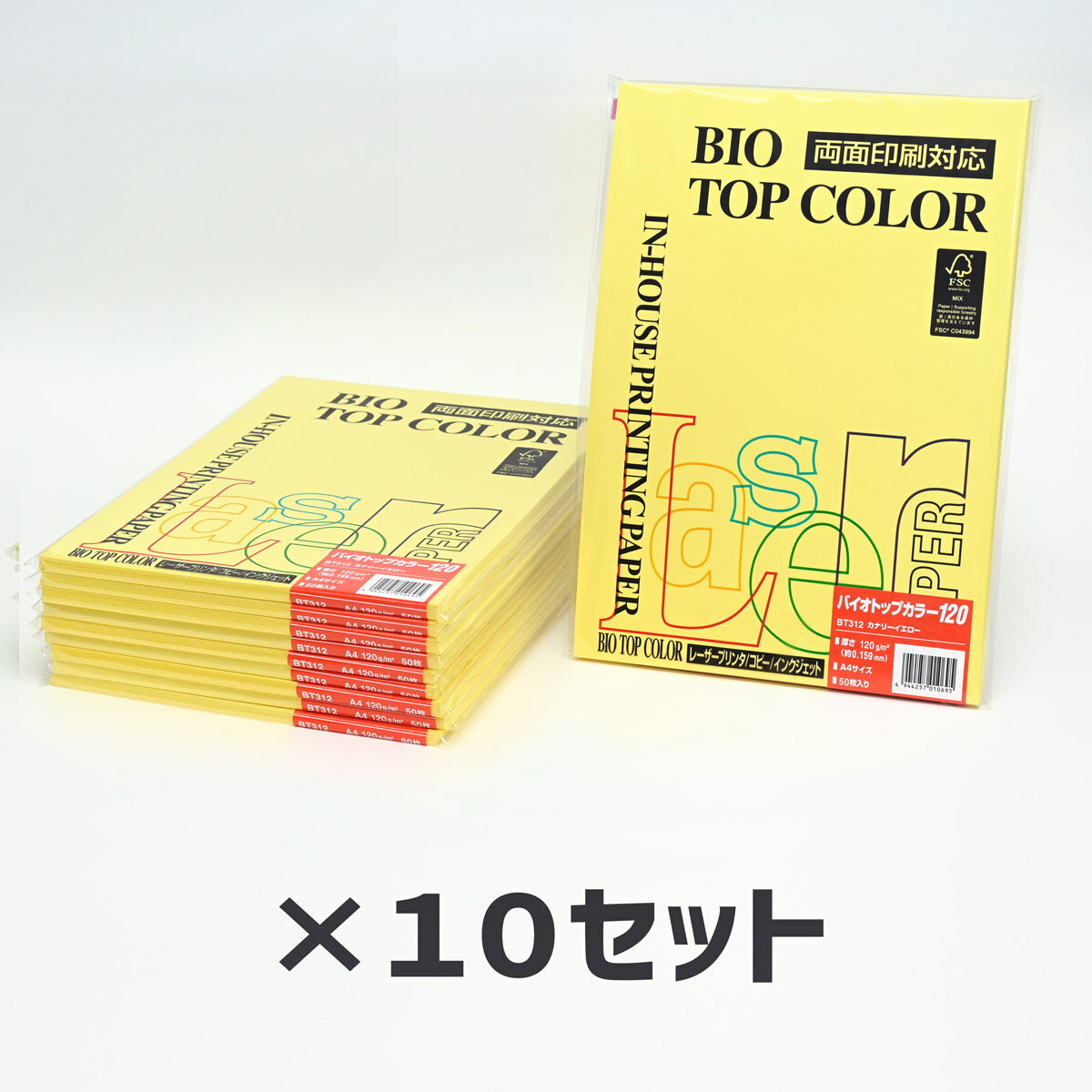 10Zbgb ɓ oCIgbvJ[BT312 Ji[CG[ 120g 150Itoya mondi BIO TOP COLOR