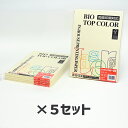 5冊セット| 伊東屋 バイオトップカラーBT330 バニラ 120g 1冊50枚入りItoya mondi BIO TOP COLOR