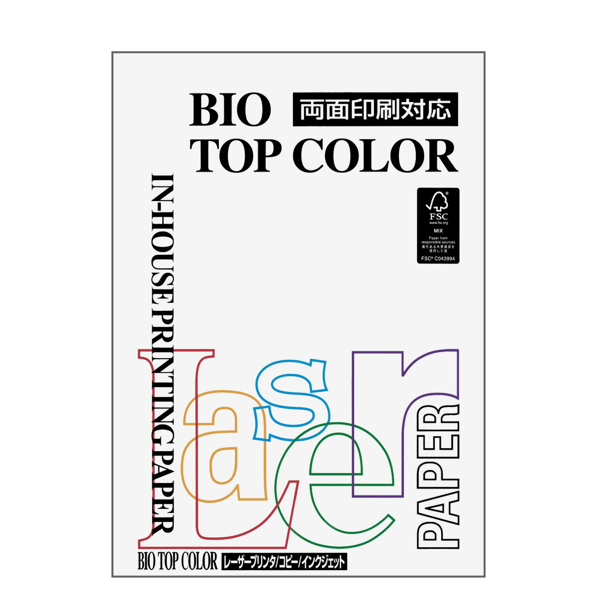 ɓ oCIgbvJ[ BT100zCg A4TCY 80g/m2 100Itoya mondi BIO TOP COLOR