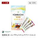 【メール便】仙台勝山館 発酵紅茶 KOMBUCHA アソートセット 4g×12本 粉末発酵飲料 ポリフェノール