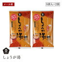 【メール便】ムソー しょうが湯 有機生姜使用 20g×5袋入 2袋セット 保存料 無添加 葛粉 蓮根粉末
