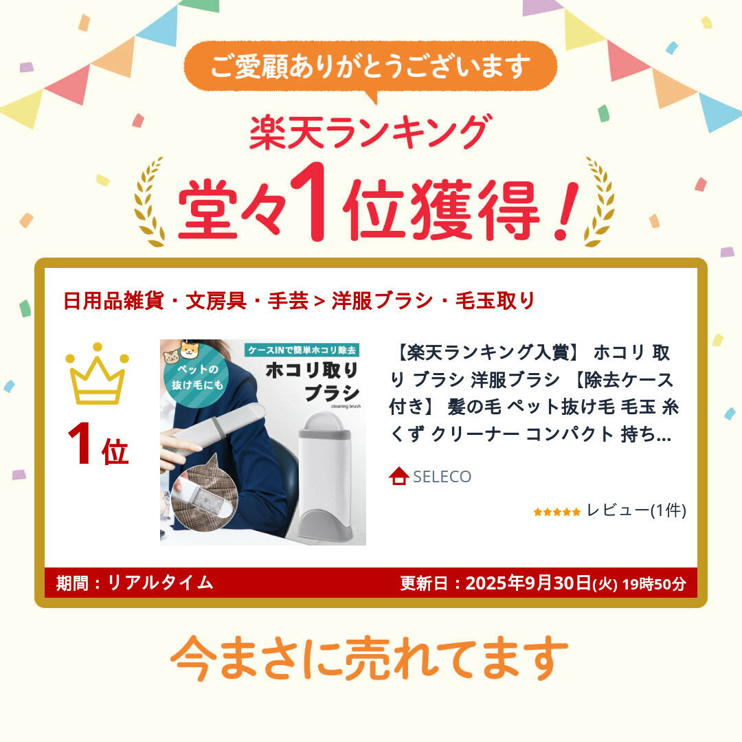 【楽天ランキング入賞】 ホコリ 取り ブラシ 洋服ブラシ 【除去ケース付き】 髪の毛 ペット抜け毛 毛玉 糸くず クリーナー コンパクト 持ち運び 携帯 自立式