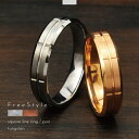 ペアリング リング 指輪 ペア タングステン 金属アレルギー アレルギーフリー クロス マット 幅広 刻印 名入れ 指輪 シルバー ピンクゴールド Free s...