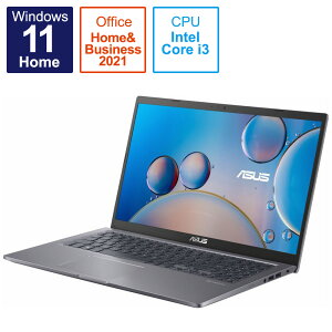 ASUS オフィス付き ノートパソコン X515EA ( Core i3-1115G4 8GB SSD 256GB 15.6インチ ) X515EA-BQ862WS/A